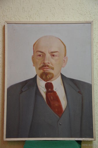 Портрет " Ленин "   60 х 80