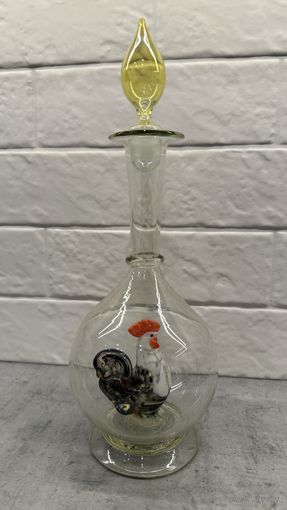 Графин с Петухом внутри. 2   Распродажа коллекции!!!