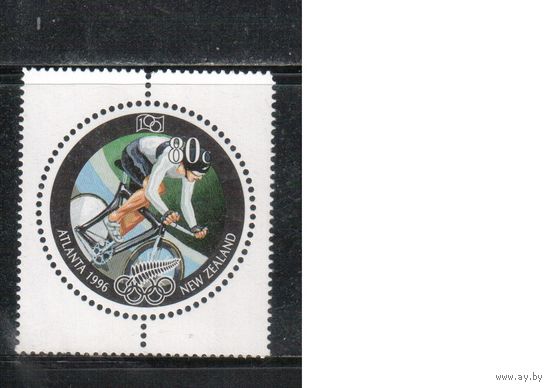 Новая Зеландия-1996(Мих.1527) , ** , Спорт, Велоспорт , Велосипеды