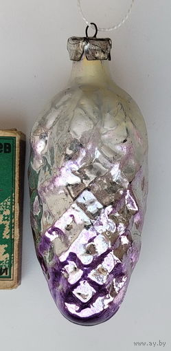 Ёлочная игрушка. Шишка. Ю-55.