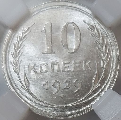 10 копеек 1929 MS-64