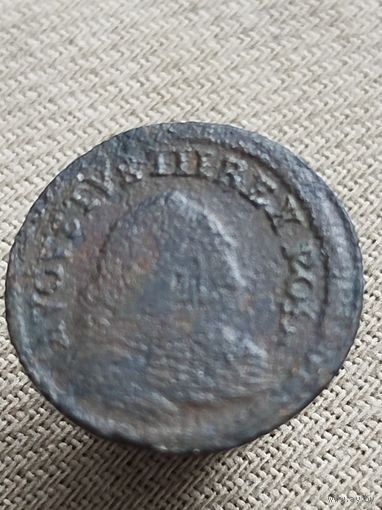 Распродажа - грош 1754г.,Август Толстый