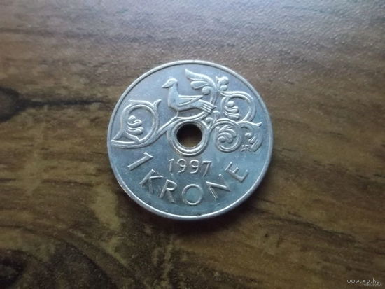 Норвегия 1 крон 1997