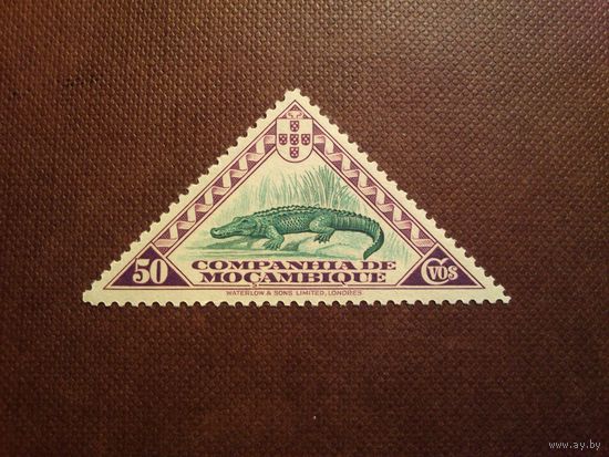 Португальская Мозамбикская компания 1937 г. Нильский крокодил./33а/