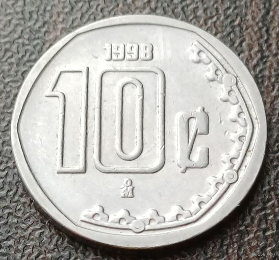 Мексика 10 сентаво, 1998   ( 1-2-7 )