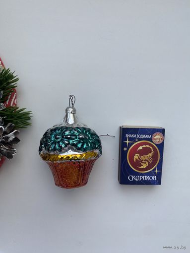Елочная игрушка. Корзинка.