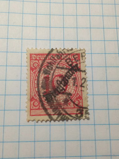 Марка Германия 1923