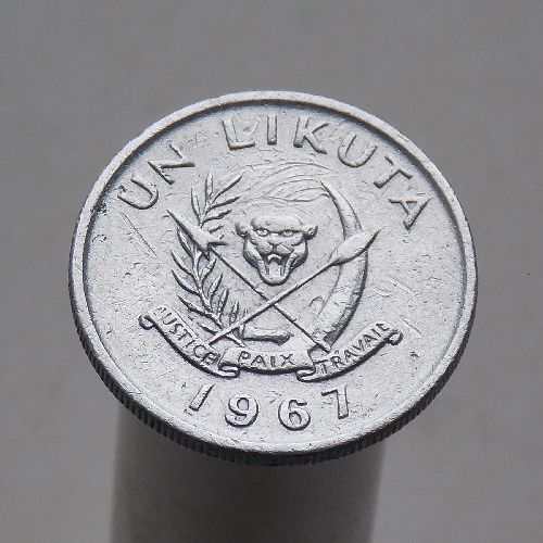 Конго (Заир) 1 ликута 1967