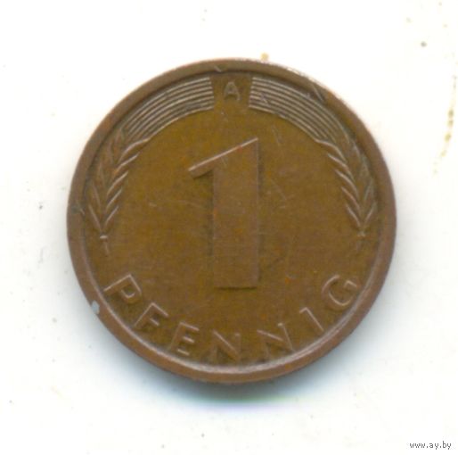 1 пфениннг 1991 г. А