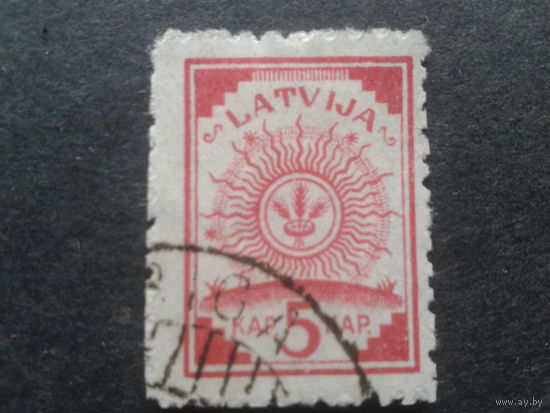 Латвия, 1919. Стандарт. Символика. L-11 1/2