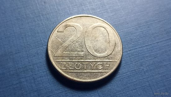 20 злотых 1988. Польша.