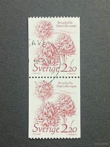 Швеция 1985. Живая природа. Сцепка