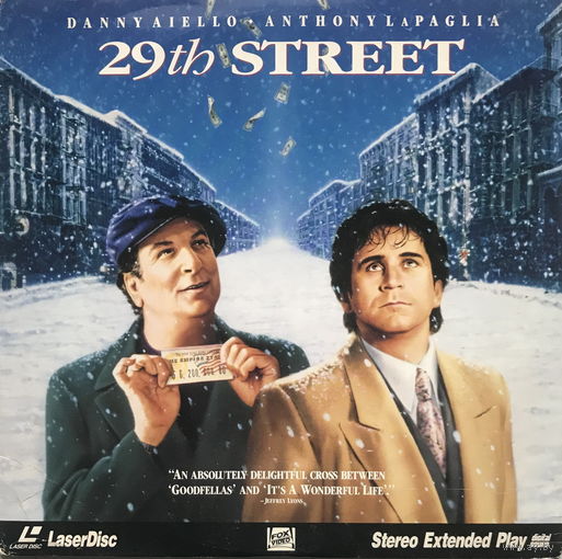 Laser disc Visions, 29th STREET, FILM 1992