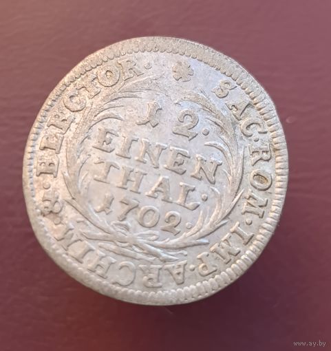 1/12 талера 1702 EPH Август 2