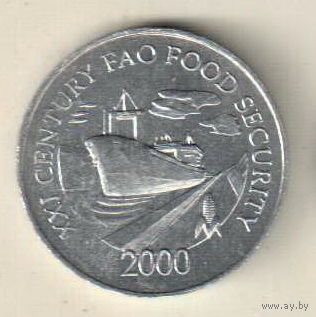Панама 1 сентесимо 2000 ФАО