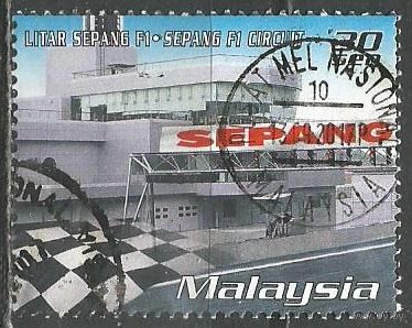 Малайзия. Автогонки Гран-При Малайзия. 1999г. Mi#812.