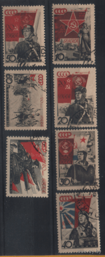 Заг. 490/96. 1938. 20-летие Красной Армии и ВМФ. ГаШ.