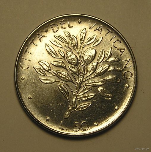 Ватикан, 50 Лир 1971