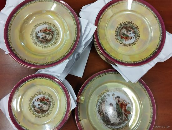 Сервиз столовый ГДР Мадонна 19 предметов