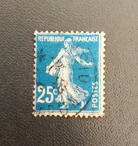 Марка Франция 1906 год Стандартный выпуск