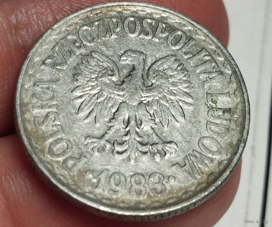 1 злотый Польша 1983