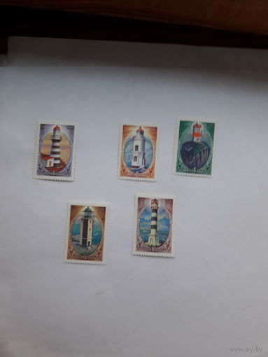 Марки СССР 1984 Маяки