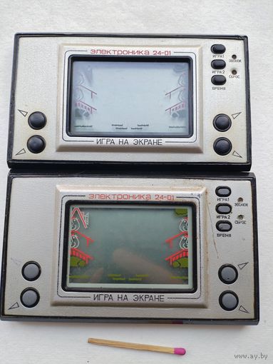 Игра электронная. Электроника 24-01 СССР. Микки Маус собирает яйца.