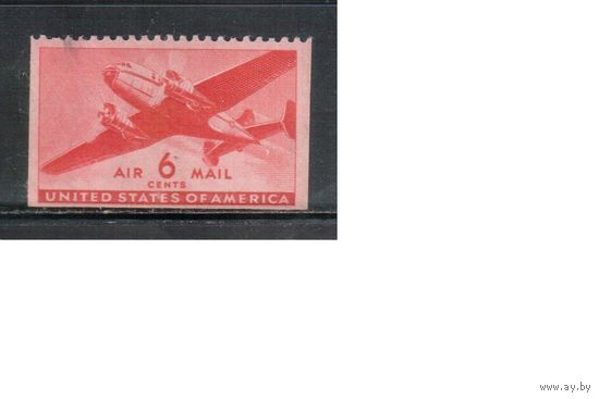 США-1941, (Мих.500 Е), *  , Авиапочта, Самолеты
