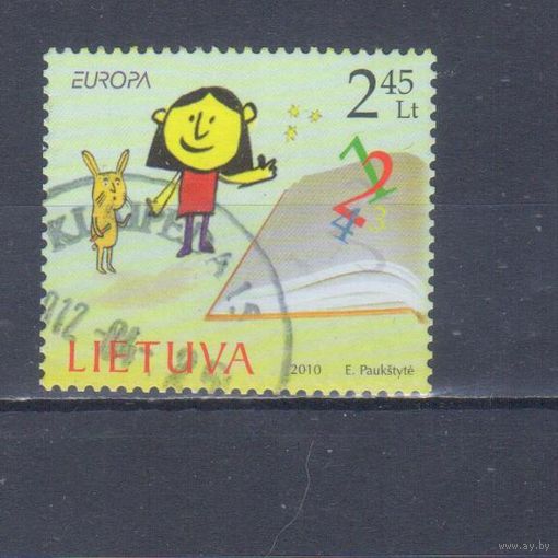 [2436] Литва 2004. Детские книги.Европа.EUROPA. Гашеная марка.