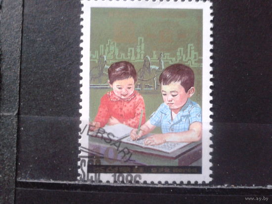 КНДР 1996 Дети в школе, ЮНИСЕФ