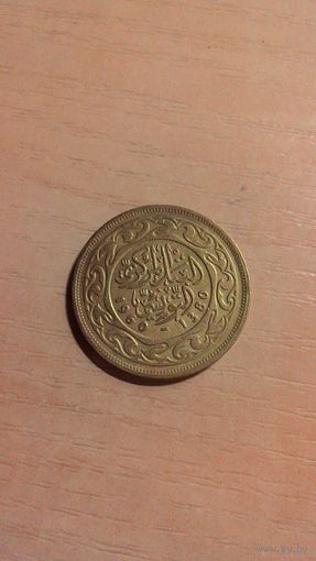 Тунис, 100 миллим 1960.