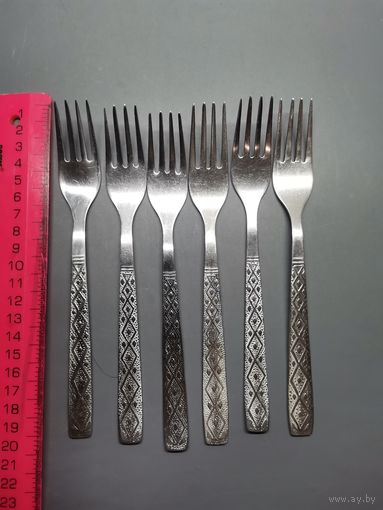 Вилка СССР 6 шт. (одним лотом).