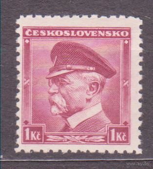 (1935) Чехословакия "Т. Массарик (Малиновая)" **(ОКТ