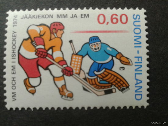 Финляндия 1974 хоккей