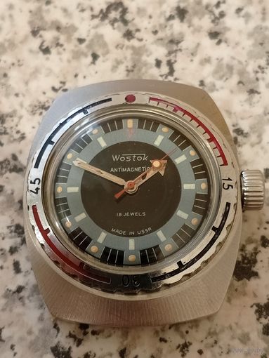 Часы ВОСТОК амфибия, на ходу