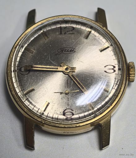 Часы мужские позолоченные СССР . ЗИМ Au10..  (В РЕМОНТ)