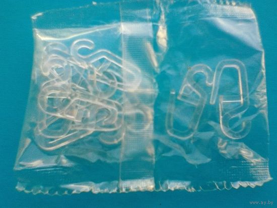 Упаковка Крючков для Штор - В Упаковке 10 штук.