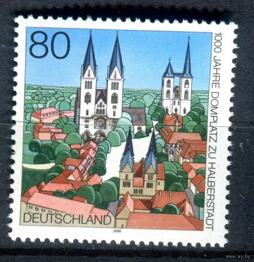 Германия - 1996г. - 1000 лет соборной площади Хальберштадта - полная серия, MNH [Mi 1846] - 1 марка