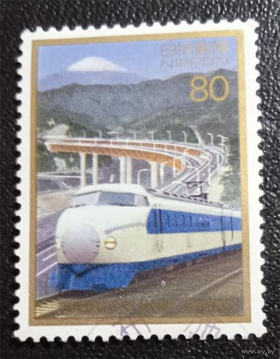 Лот 251 Япония (1996)50 лет послевоенных лет. Соврменные автомобильные и железнодорожные системы JP2409