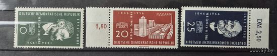 Германия, ГДР 1956 г. Mi.545-546 MNH** полная серия