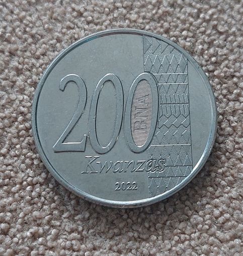 Ангола 200 кванз, 2022 20 лет миру и национальному примирению