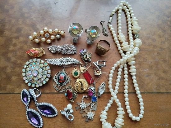 Бижутерия СССР. С рубля.