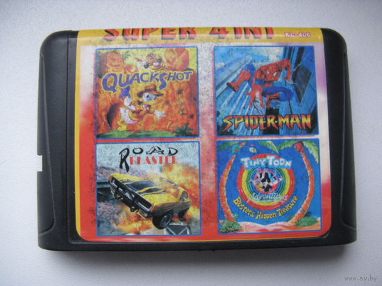 Картридж для игровой консоли SEGA MEGA DRIVE 2 16 bit 65