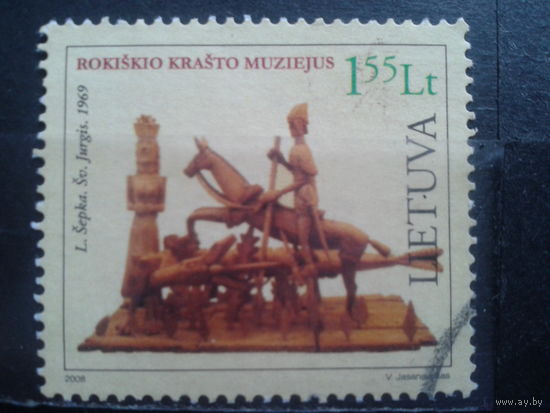 Литва 2008  Св. Георгий. Экспонат музея