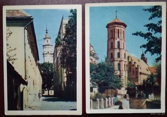 Вильнюс. 1968 г. Два вида. Цена за 1.