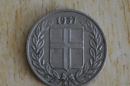 Исландия 25 эйре 1957