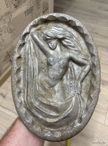 Советское панно на стену из силумина