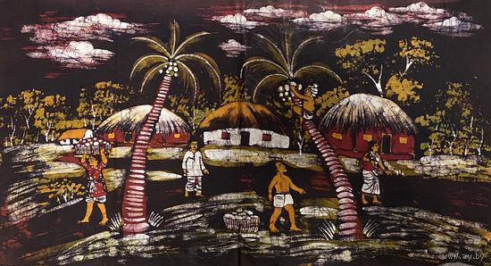 Батик, каламкари (Индия)