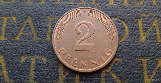 2 пфеннига 1983 (F) Германия ФРГ #03