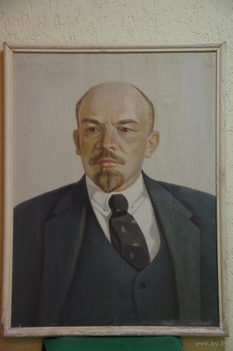 Портрет " Ленин "   60 х 80